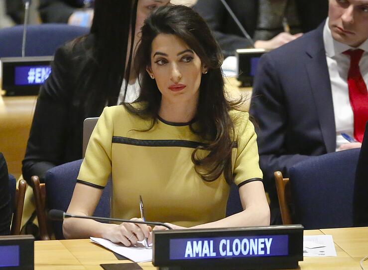 Rechtsanwältin Amal Clooney.