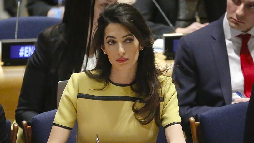 Rechtsanwältin Amal Clooney. Rechtsanwältin Amal Clooney.