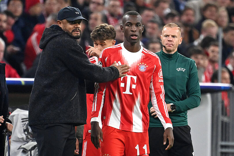 Muss auch Nicolas Jackson ab kommender Woche verzichten: FC-Bayern-Trainer Vincent Kompany. Muss auch Nicolas Jackson ab kommender Woche verzichten: FC-Bayern-Trainer Vincent Kompany.