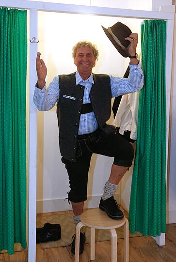 So kann's zur Wiesn gehen.