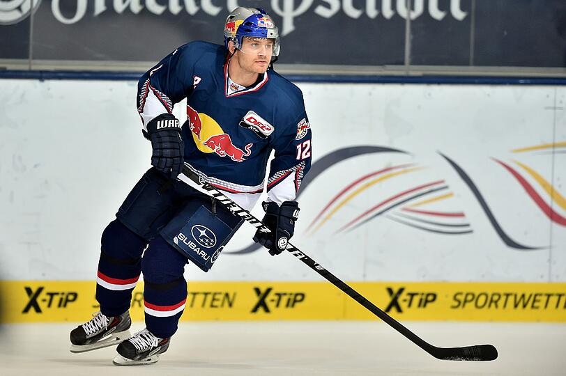 Mads Christensen, der dänische Nationalstürmer des EHC Red Bull München.