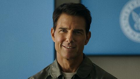 Tom Cruise als Kampfjet-Pilot Pete "Maverick" Mitchell.
