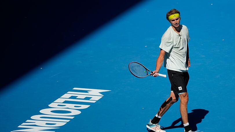 Trifft bei den Australian Open in der ersten Runde auf den peruanischen Qualifikanten Juan Pablo Varillas: Alexander Zverev.