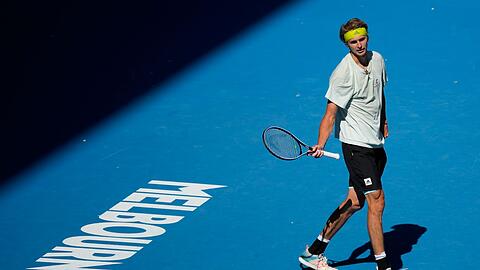 Trifft bei den Australian Open in der ersten Runde auf den peruanischen Qualifikanten Juan Pablo Varillas: Alexander Zverev.
