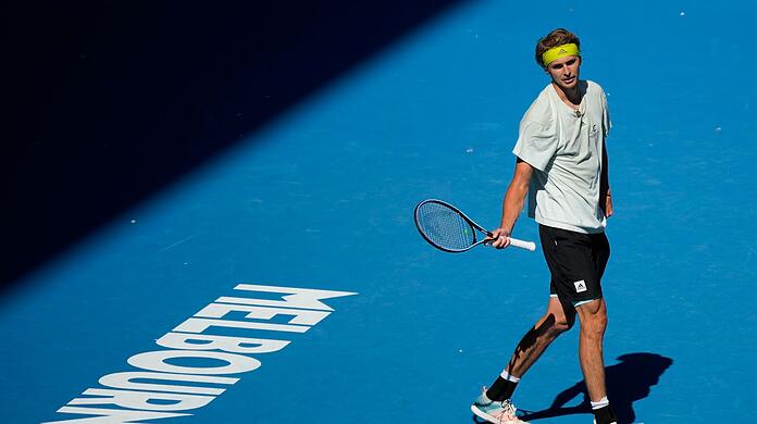 Trifft bei den Australian Open in der ersten Runde auf den peruanischen Qualifikanten Juan Pablo Varillas: Alexander Zverev.