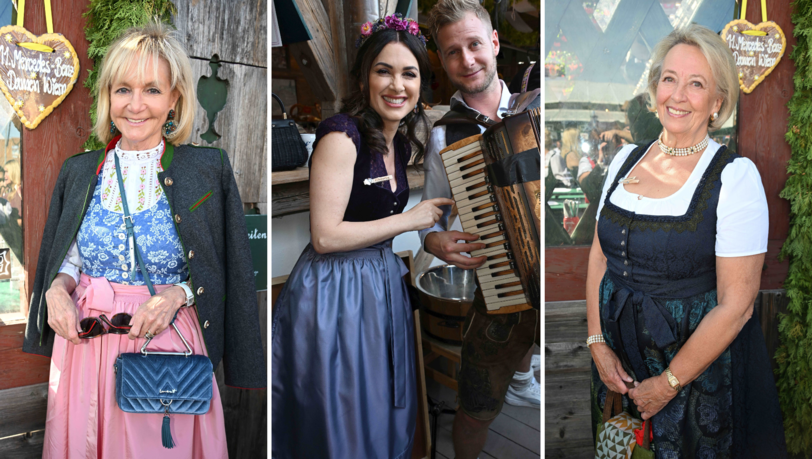 Zur Mercedes-Benz Damen-Wiesn kamen zahlreiche Promi-Ladys. Zur Mercedes-Benz Damen-Wiesn kamen zahlreiche Promi-Ladys.