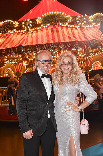 Strahlten um die Wette: Robert und Carmen Geiss.