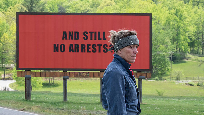 Frances McDormand gewann für ihre Darbietung als Mildred Hayes 2018 den Oscar als "Beste Hauptdarstellerin".