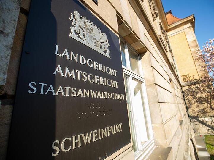 Außenansicht vom Landgericht und Amtsgericht Schweinfurt. Foto: Daniel Karmann/Archivbild