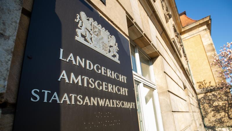 Außenansicht vom Landgericht und Amtsgericht Schweinfurt. Foto: Daniel Karmann/Archivbild