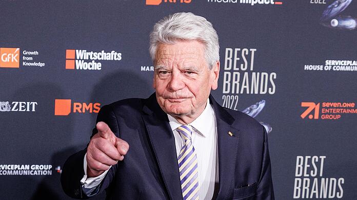 Joachim Gauck, ehemaliger Bundespräsident am Dienstagabend in München.
