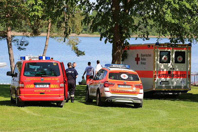 Am Samstag ertrank ein junger Migrant am Tachinger See