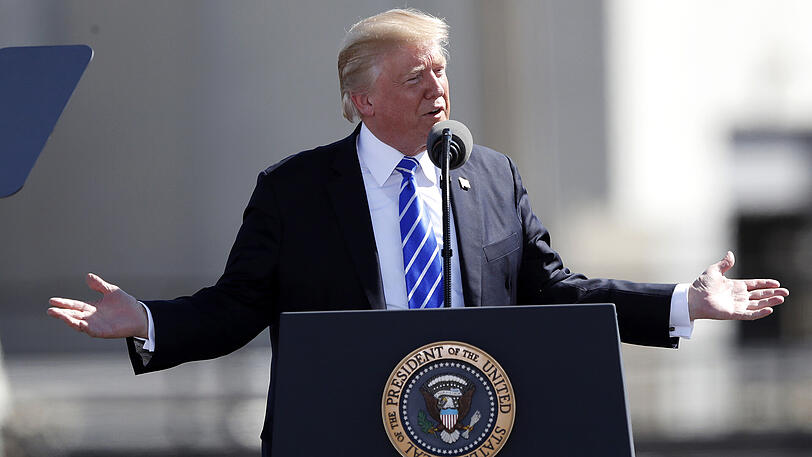 US-Präsident Donald Trump schließt auch einen militärischen Weg nicht aus.