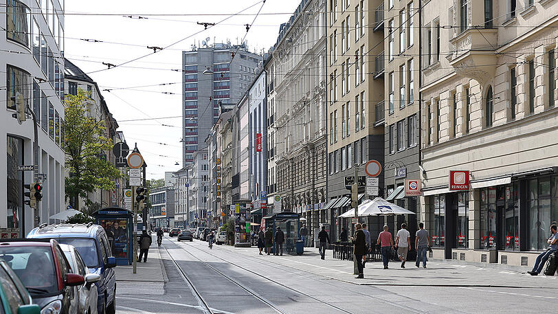 Weitere Fotos aus der kunterbunten Dachauer Straße.