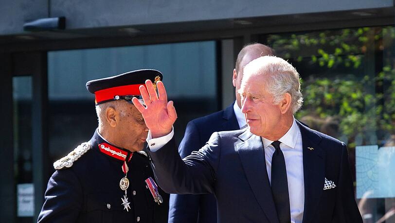 König Charles III. bei einem Auftritt in London.