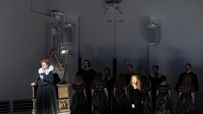 "Of One Blood"ist eine neue Oper über Mary Stuart und Elizabeth I. "Of One Blood"ist eine neue Oper über Mary Stuart und Elizabeth I.