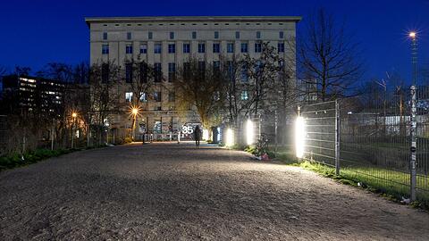 Der Eingangsbereich zum Club Berghain.