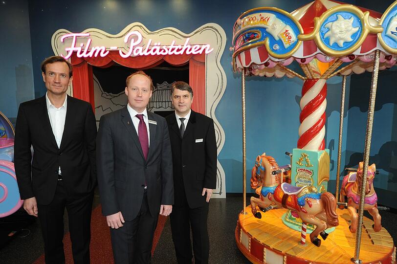 Bauen kinderlieb: Lars Jähnichen, Christian Zimmermann und Thorsten Müller (v.l.).