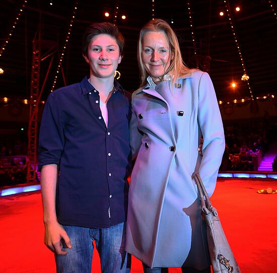 Caroline Fink mit Sohn Marlon