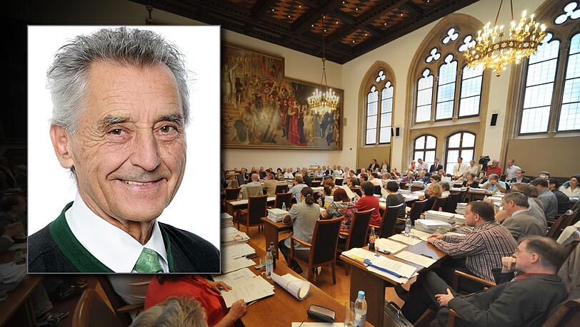 Reinhold Babor von der CSU durfte in diesem Jahr nicht die Weihnachtsrede im Stadtrat halten. (Archivbild) Reinhold Babor von der CSU durfte in diesem Jahr nicht die Weihnachtsrede im Stadtrat halten. (Archivbild)