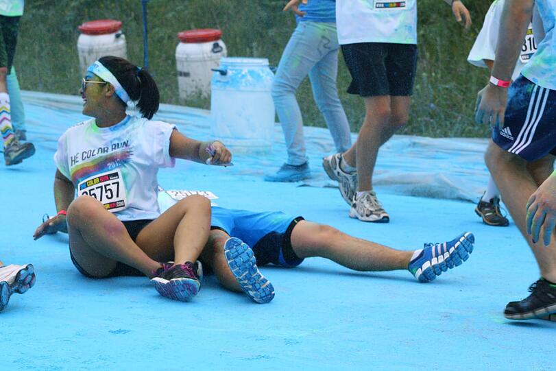 Bunter geht's nicht: der Color Run in München. Die Bilder.