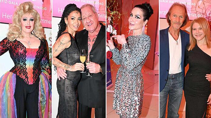 Beim "Love and Roses Ball" haben die Münchner Promis den Valentinstag gefeiert.