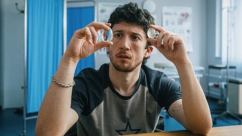 Maximilian Mundt als Fitnesstrainer Julian.