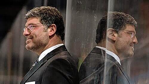 Auf Wiedersehen in den Playoffs, sagt Trainer Pat Cortina. Auf Wiedersehen in den Playoffs, sagt Trainer Pat Cortina.