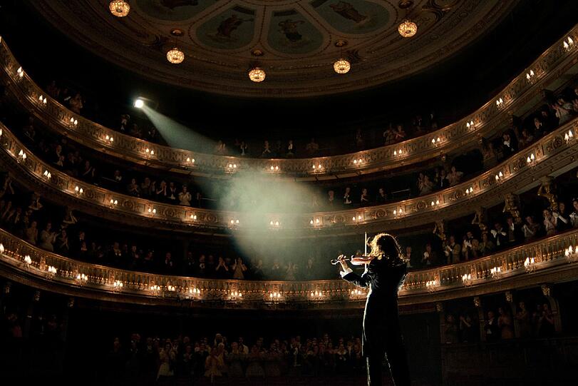 David Garrett spielt den brillanten Violinisten Niccolo Paganini.