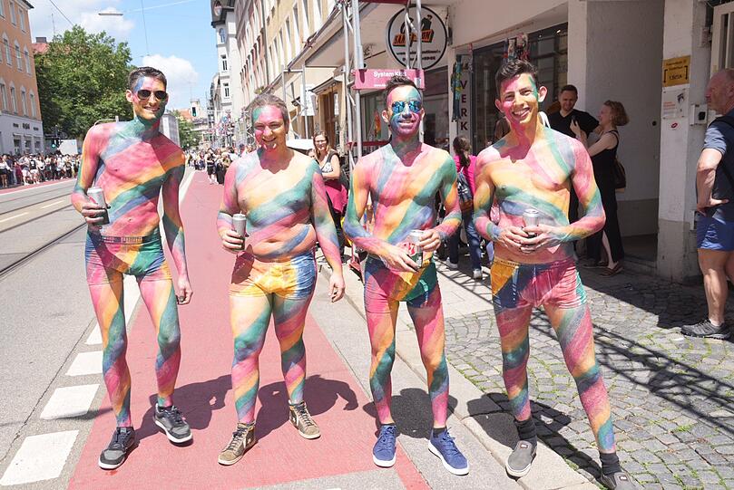 München ist bunt.