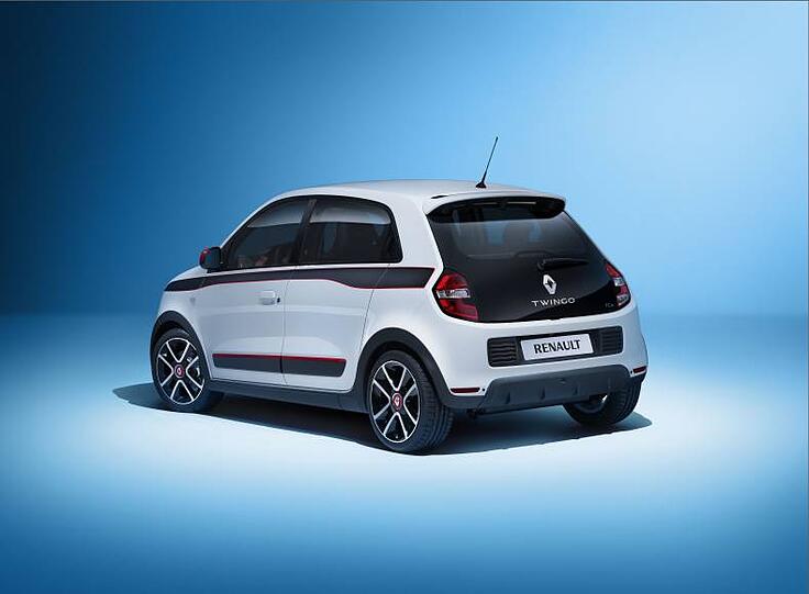 Geschrumpft und gewachsen: Der neue Renault Twingo ist etwas kürzer als der Vorgänger, soll innen aber trotzdem mehr Platz bieten. Dank Heckmotor und -antrieb sioll er in der Stadt sehr agil sein.
