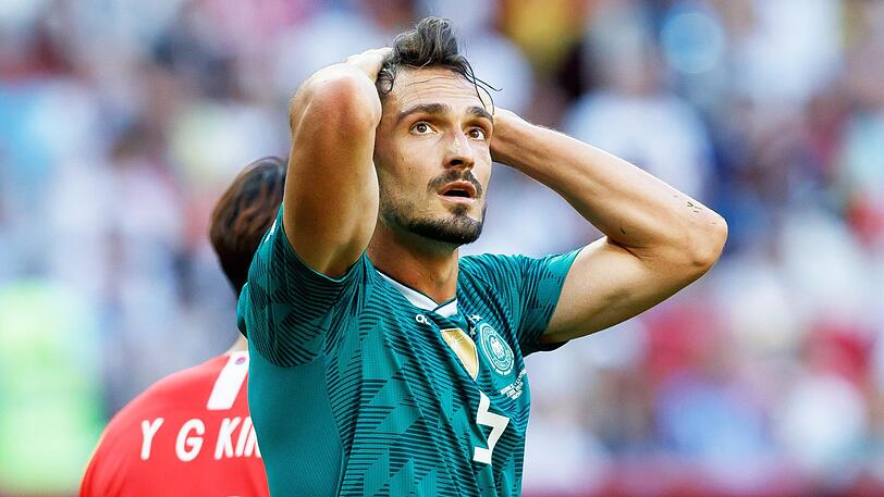 Enttäuschte bei der Fußball-WM 2018: Mats Hummels vom FC Bayern.