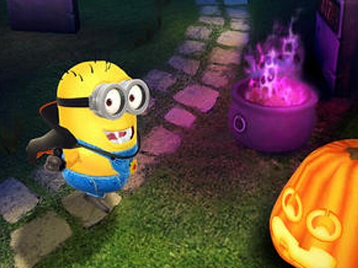 Die Minions im Halloween-Fieber