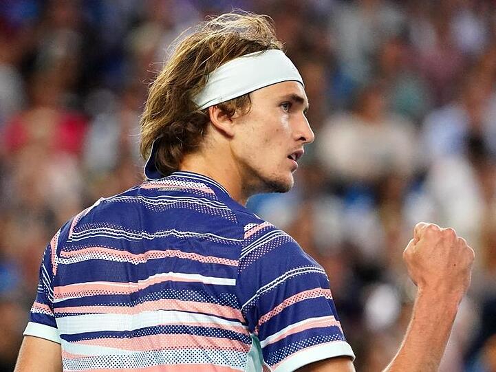 Alexander Zverev tritt im Achtelfinale gegen den Russen Andrej Rubljow an.