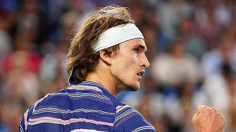 Alexander Zverev tritt im Achtelfinale gegen den Russen Andrej Rubljow an.