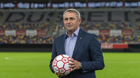 Neues Vorstandsmitglied von Fortuna Düsseldorf: Klaus Allofs.