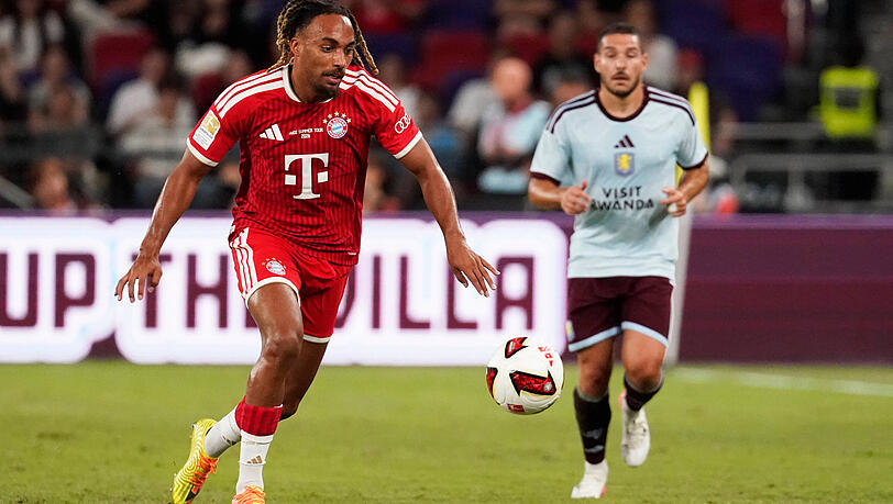 Auch Sacha Boey (l.) steht auf Bayerns Verkaufsliste.