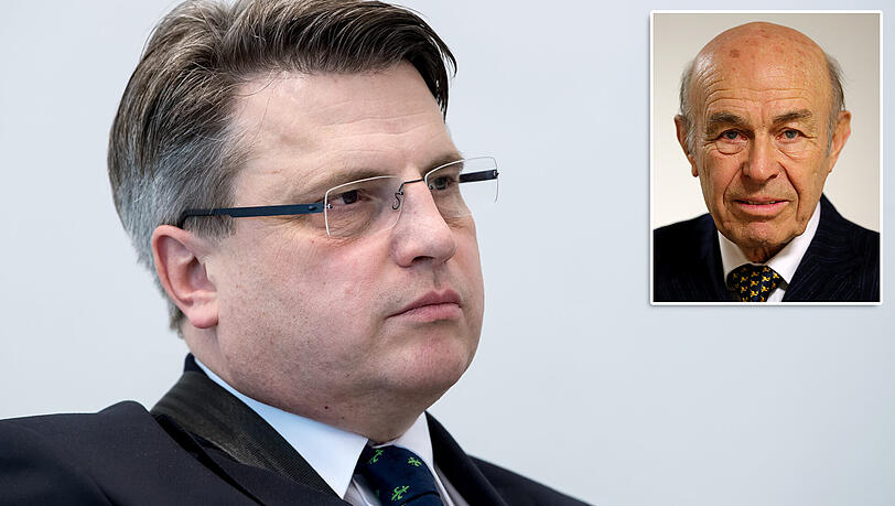 Wilhelm Schlötterer (kl. Bild) erhebt schwere Vorwürfe &ndash; unter anderem gegen Ex-Justizminister Winfried Bausback (CSU).