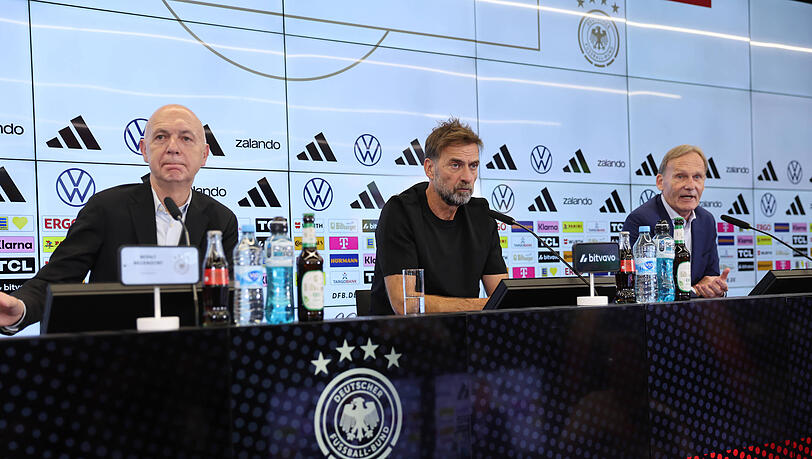 Wurde am DFB-Campus vorgestellt: Jürgen Klopp. Wurde am DFB-Campus vorgestellt: Jürgen Klopp.