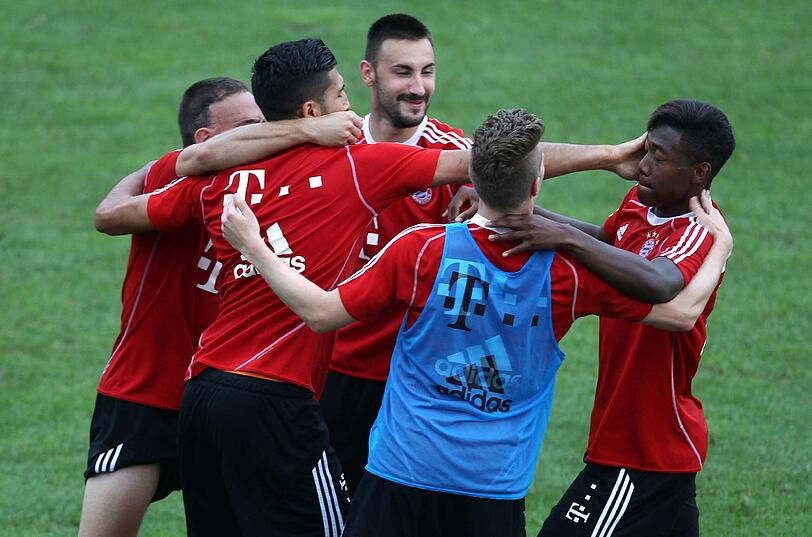 Watschn-Ball mit Franck Ribéry.