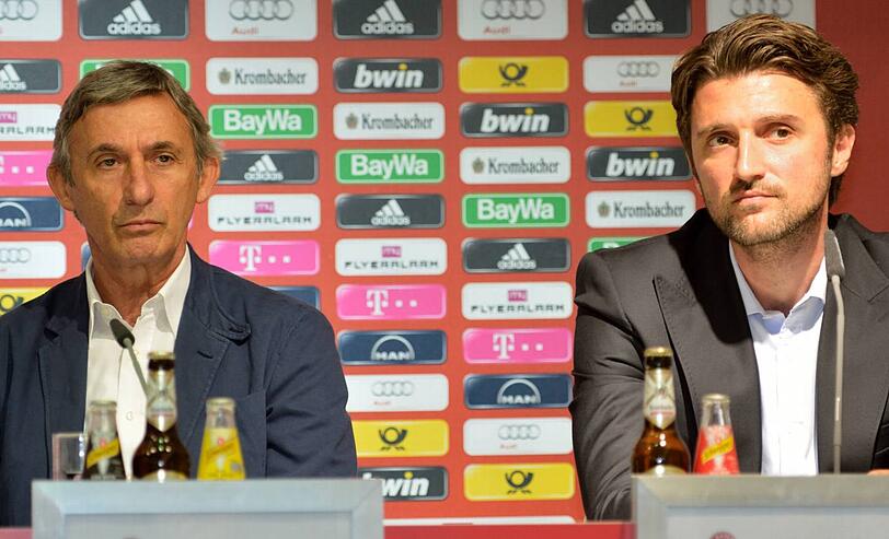 Haben Savovic nach München geholt: Trainer Svetislav Pesic (l.) und Sportdirektor Marco Pesic.