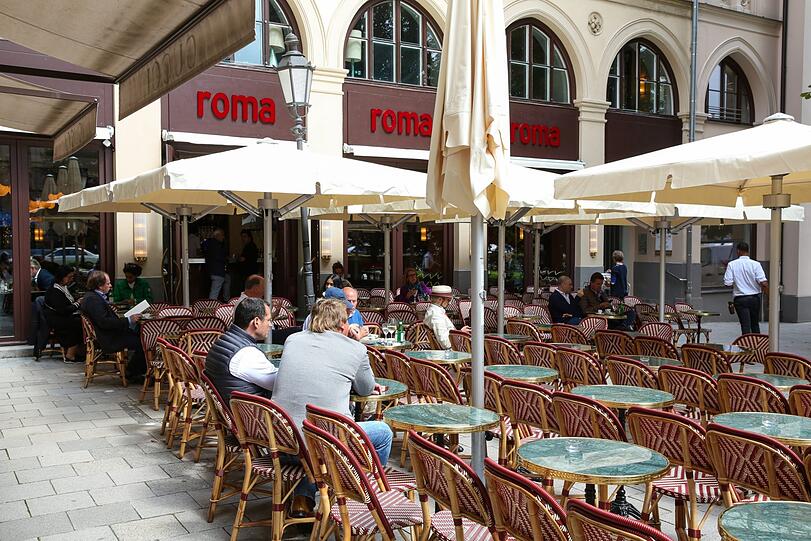 Erster Blick ins Café Roma: So stylisch ist das Kult-Lokal.