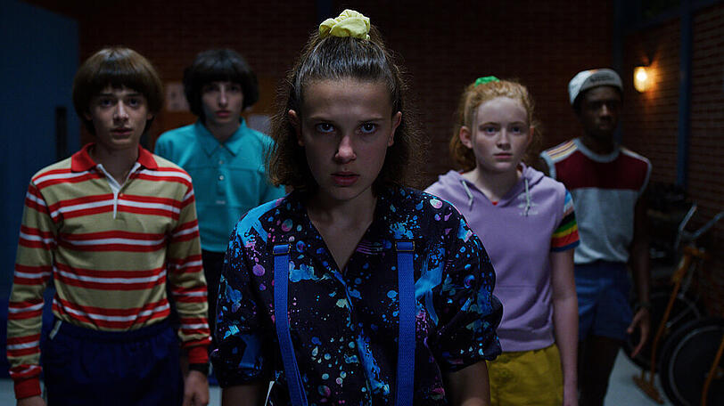 Die Mystery-Serie "Stranger Things" auf Netflix eignet sich für einen idealen Halloween-Streamingabend.
