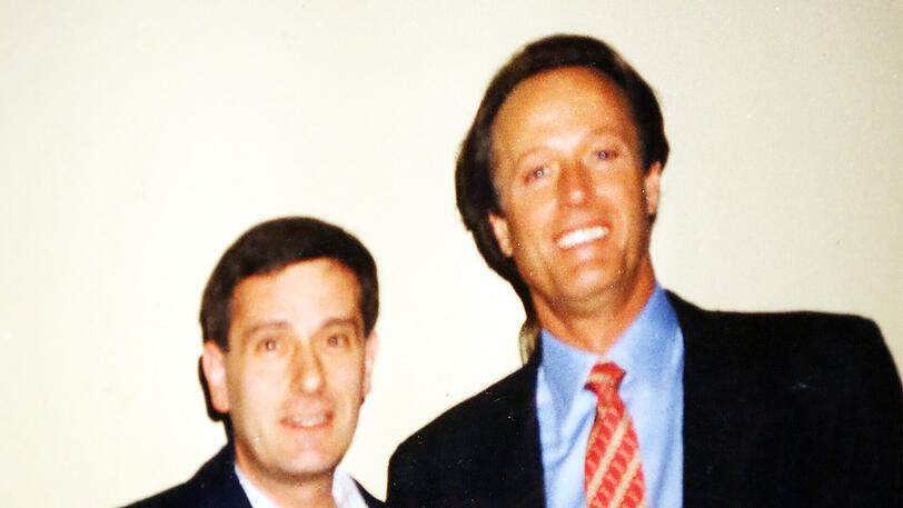 Wolfgang Maier mit US-Star Peter Fonda.