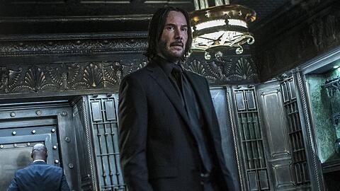 Keanu Reeves als John Wick.