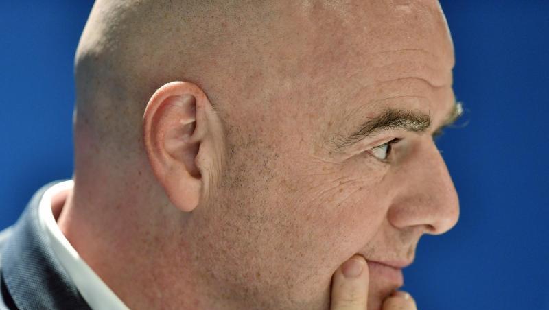 Gianni Infantino ist der Präsident der FIFA.