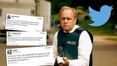 Eigentlich wollte Kommissar Murot nie zur Waffe greifen. In "Im Schweigen geboren" nur einer von wenigen Tatort-Grundsätzen, der gebrochen wurde. Die Twitter-Gemeinde fand's gut.