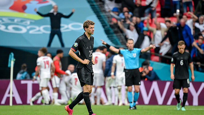 Die deutsche Nationalelf verliert gegen England mit 0:2.