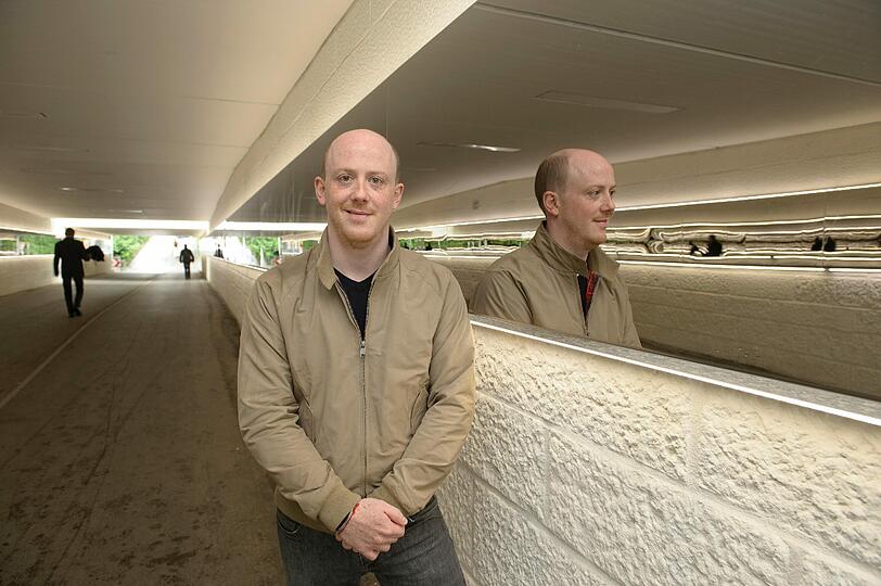 Künstler Steffen Kehrle hatte die Idee für das Lichtkunstprojekt.