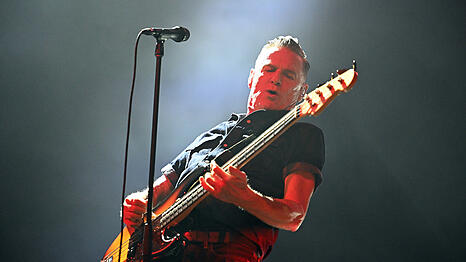 Bryan Adams in der Olympiahalle in M&uuml;nchen.